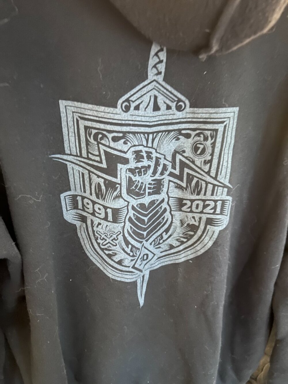Men's XL Bungie 30th Anniversary Hoodie - Picture 4 of 4